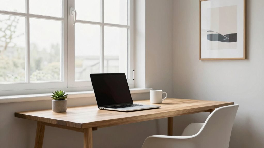 minimalist personalized lighting setup