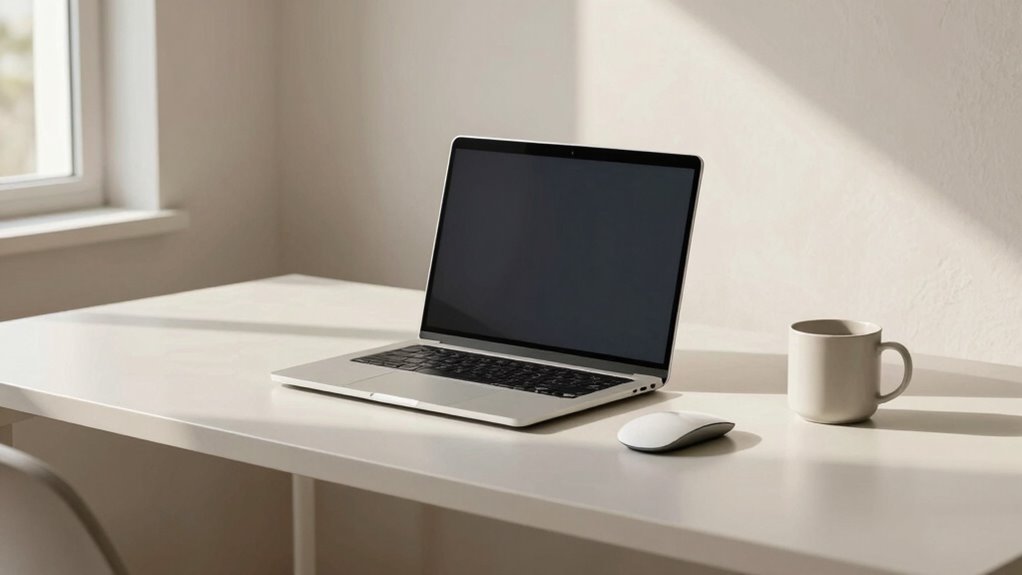 minimalist workspace enhances professionalism