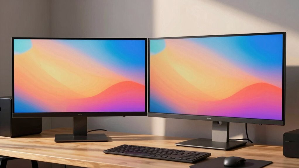 monitor curvature comparison