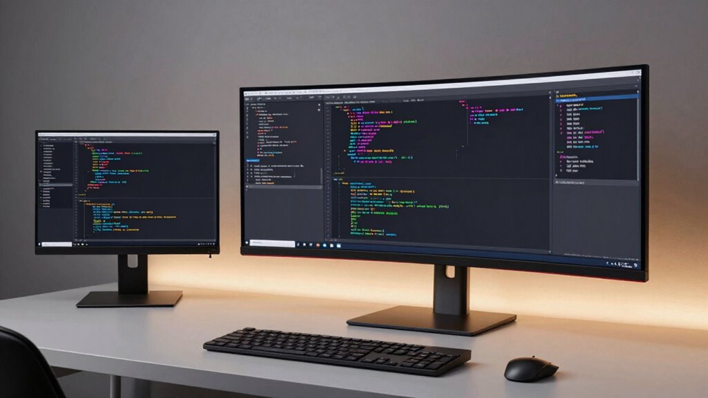 monitor setup for productivity