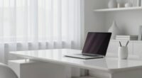 neat desks enhance luxury