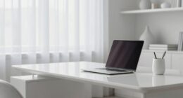 neat desks enhance luxury