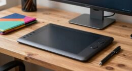 optimal desk drawing tablet size