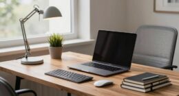 optimized desk for thinking