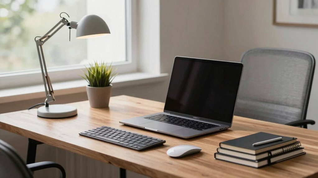 optimized desk for thinking
