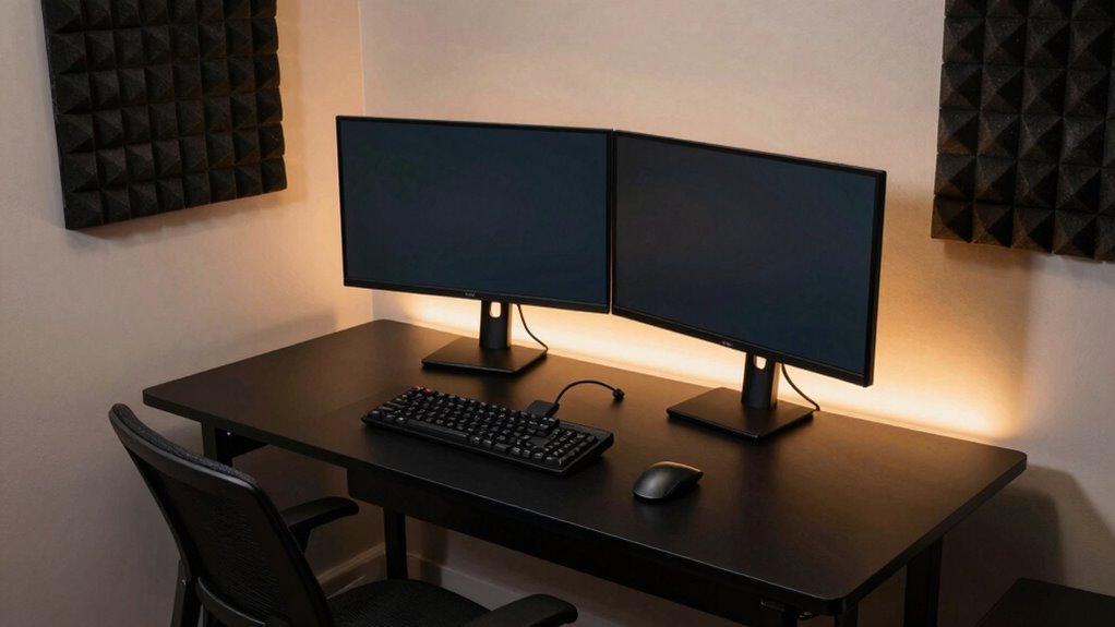 optimized small studio setup