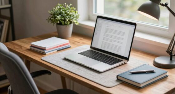 optimized writing and editing workspace