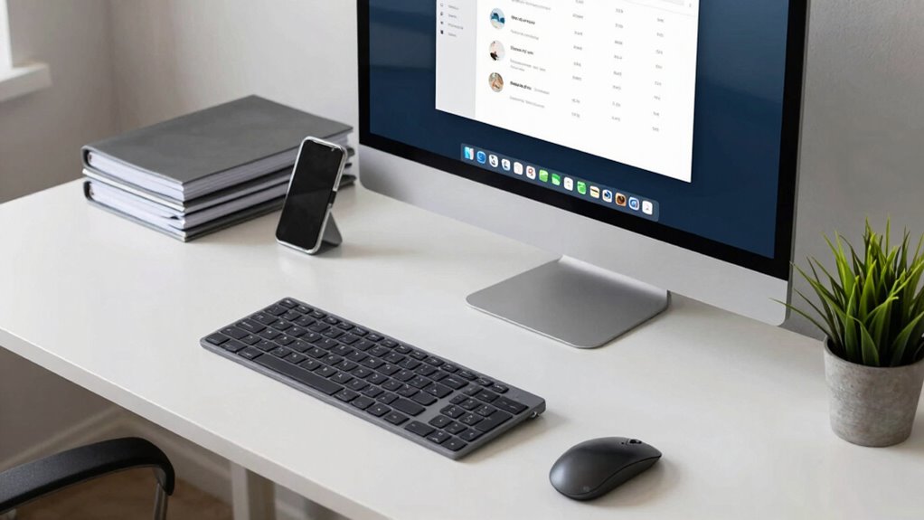 organize icons and minimize clutter