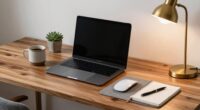 organized and purposeful workspace