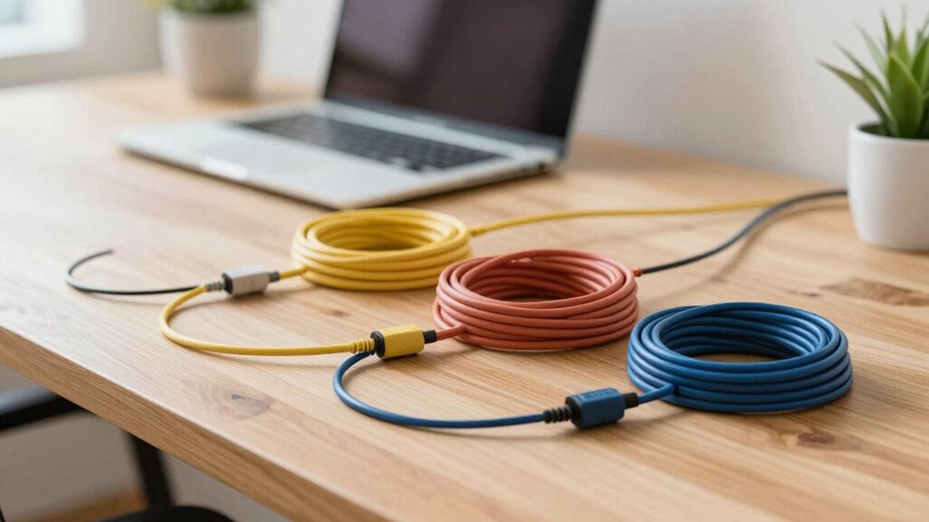 organized cables enhance focus