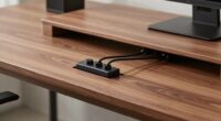 organized desk cable solutions