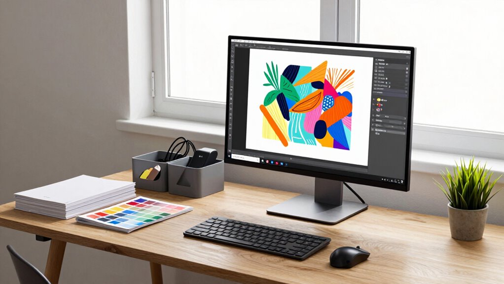 organized efficient creative workflow