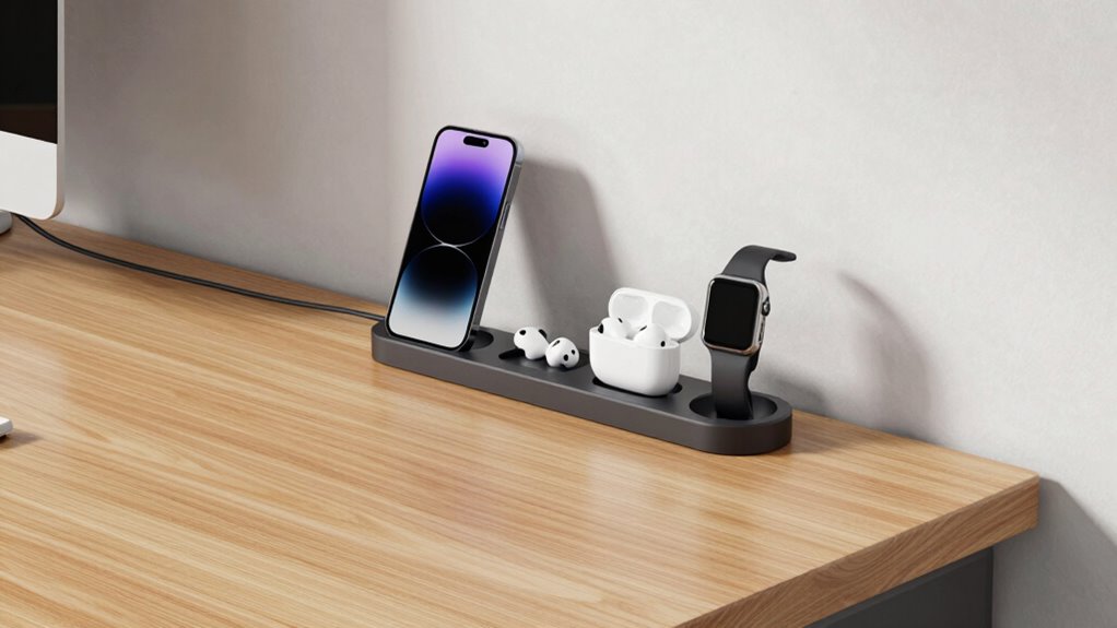 organized wireless charging station
