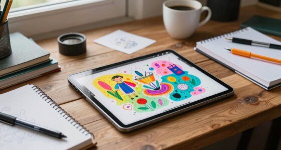 organized workspace boosts creativity
