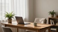 peaceful organized daily routine