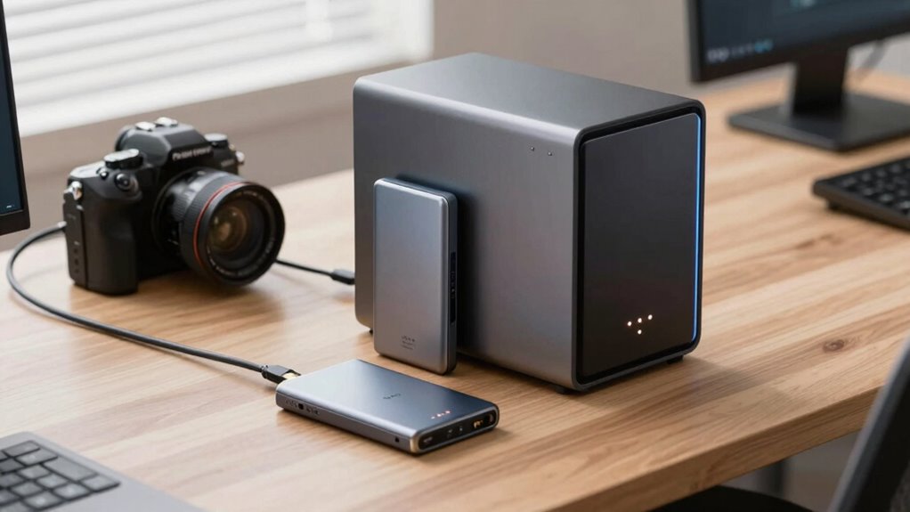 portable storage vs network
