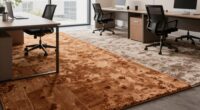 quiet warm office rugs