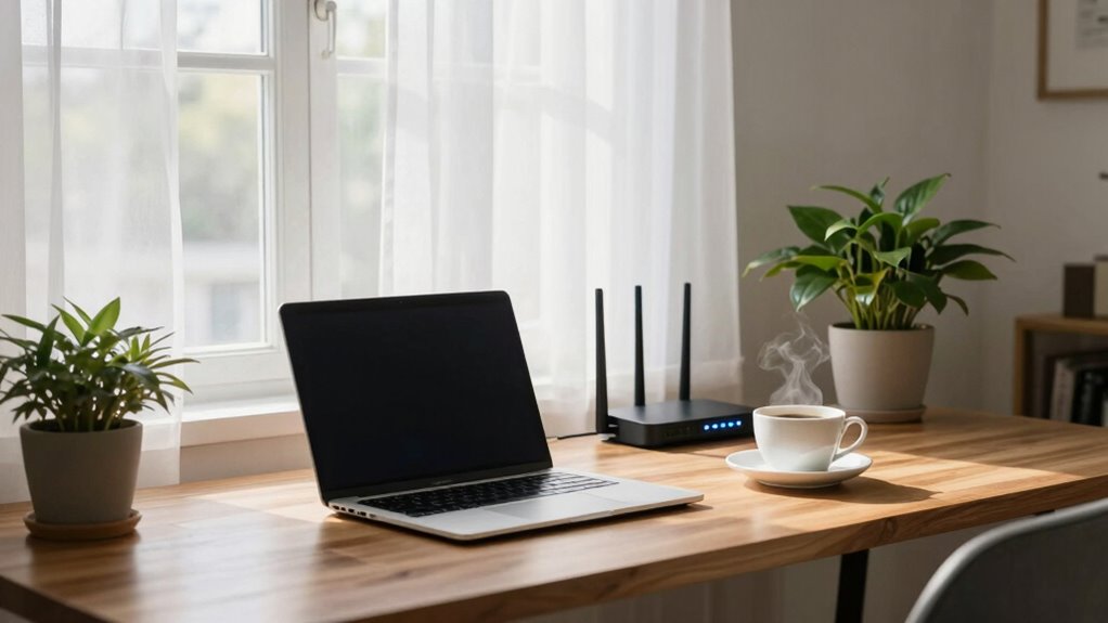 reliable internet fosters calmness