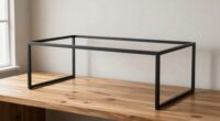 selecting minimalist desk frames