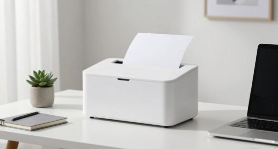 shredders in minimalist offices
