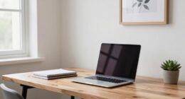 simple workspace boosts creativity