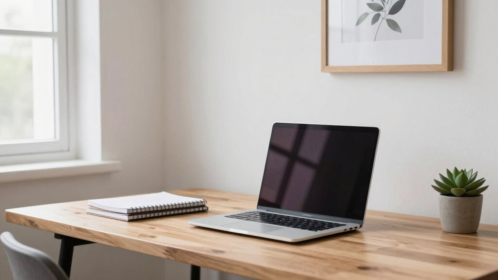 simple workspace boosts creativity