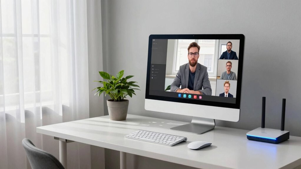 stable internet and calm workspace