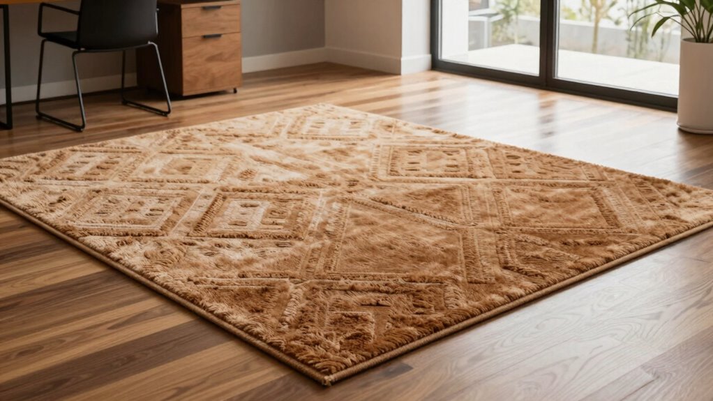stylish durable office rugs