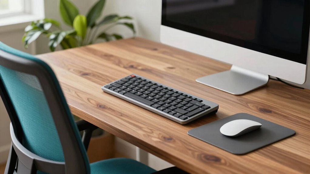 stylish ergonomic workspace design