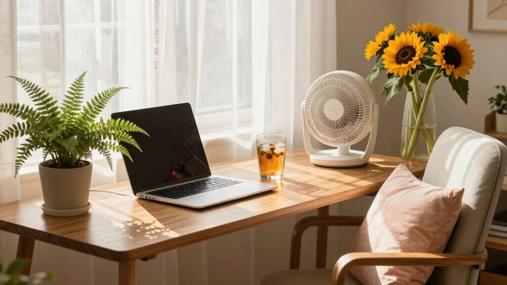 summer office temperature control