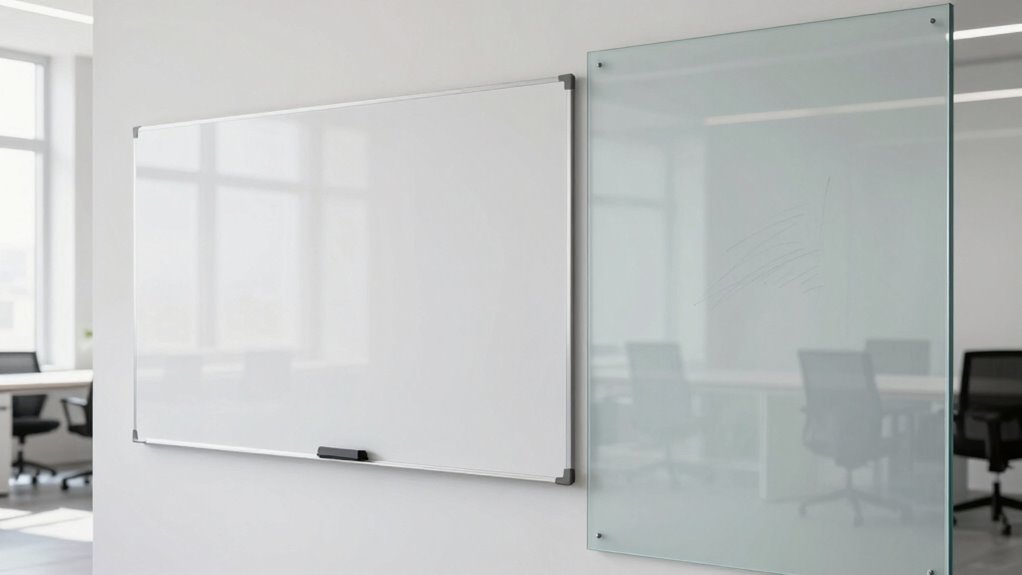 whiteboards vs glass boards