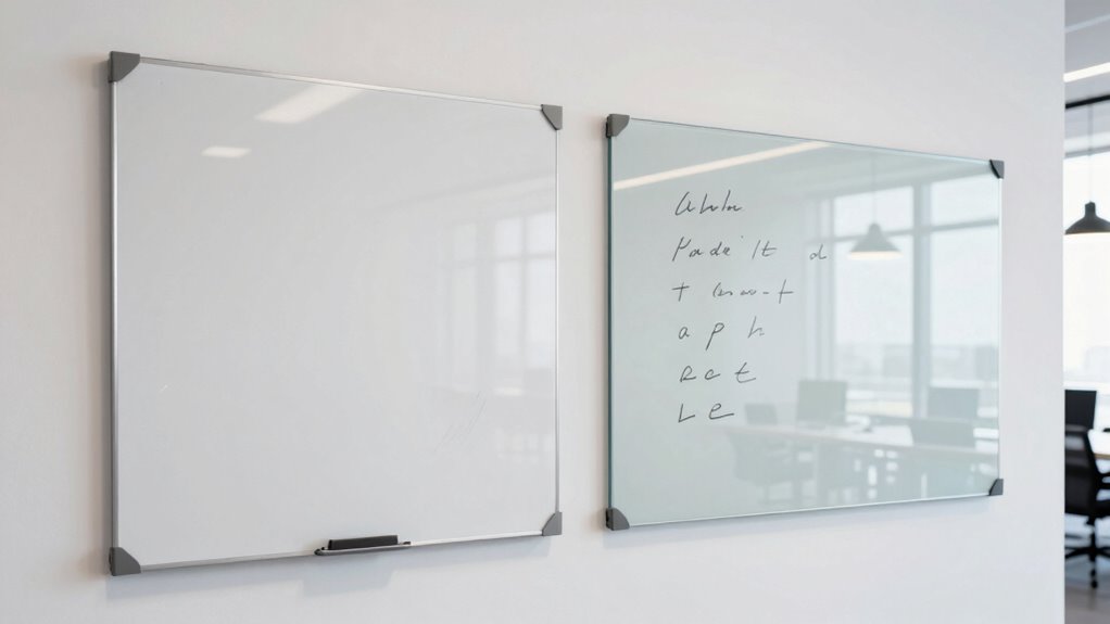 whiteboards vs glass boards