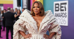 Queen Latifah’s Kilian Kerner Look Brings Textural Volume to the BET Awards 2026 Red Carpet