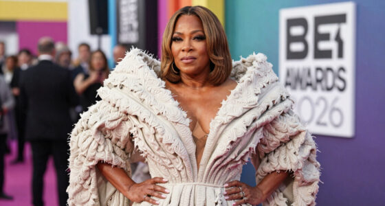 Queen Latifah’s Kilian Kerner Look Brings Textural Volume to the BET Awards 2026 Red Carpet
