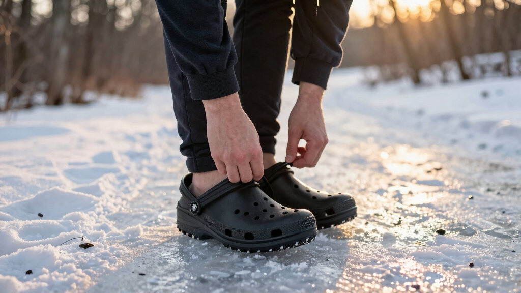 Crocs’ Most Handsome Trail Sneaker Is Best Served on Ice
