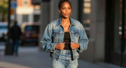Don't Wear Denim-on-Denim Until You See the Fresh Way Lupita Nyong'o Styled the Trend