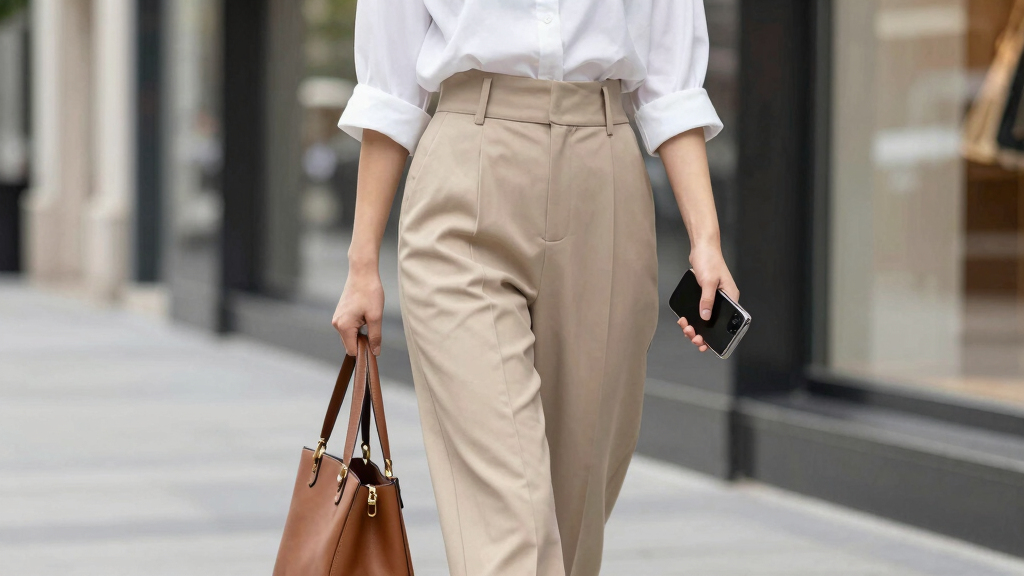 Fashion People Are Already Trading Jeans For This Fall Pant-Color Trend