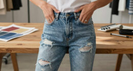 Hailey Bieber Gap Jeans