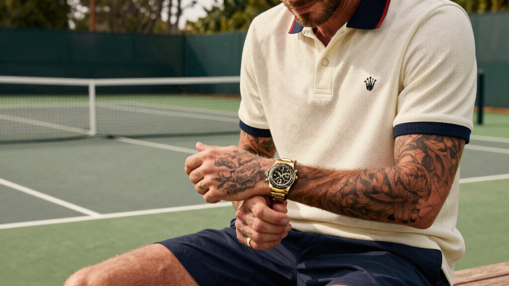 Romeo Beckham's Wimbledon Rolex Daytona Would Make David Very Proud