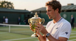 Wimbledon Wildcard Arthur Fery's Fairytale Run Just Ended, but His Dad's Rolex Sea-Dweller Won the Day