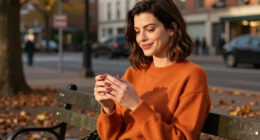 Anne Hathaway Just Matched Her Autumnal ‘Cherry Cocoa’ Manicure To Her Outfit—5 Ways To Recreate It
