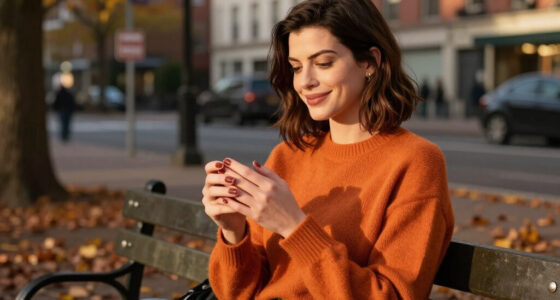 Anne Hathaway Just Matched Her Autumnal ‘Cherry Cocoa’ Manicure To Her Outfit—5 Ways To Recreate It