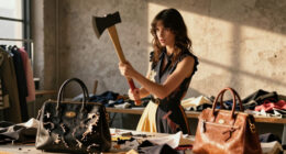 Christopher Kane Takes An Axe To Mulberry For His Debut Show
