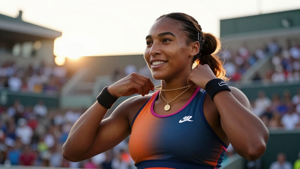 Coco Gauff’s New US Open Necklace Says It All
