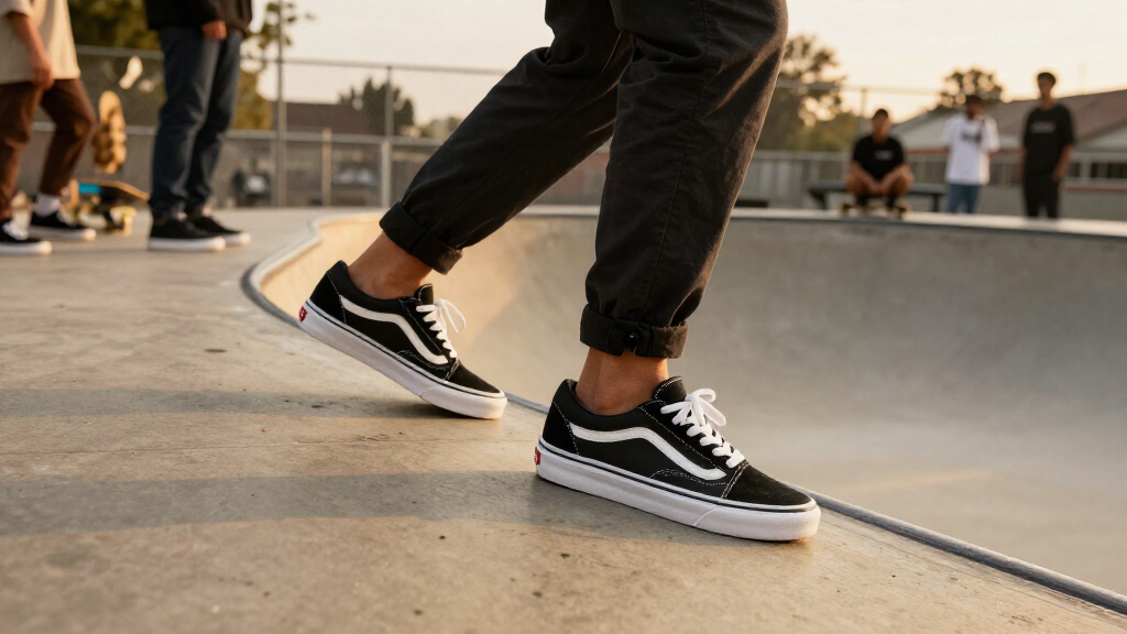 For Vans' All-Leather Skate Shoe, Elegance Comes With Ease