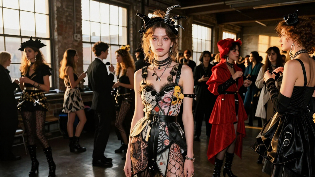 This Emerging London Designer Staged A Deranged Debutante Ball For Fashion Week