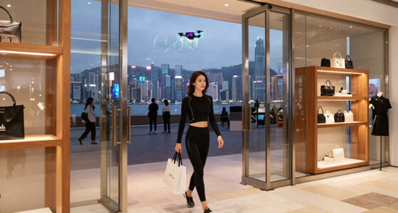 Alo Launches Hong Kong Sanctuary Store With Drone Show, Jisoo