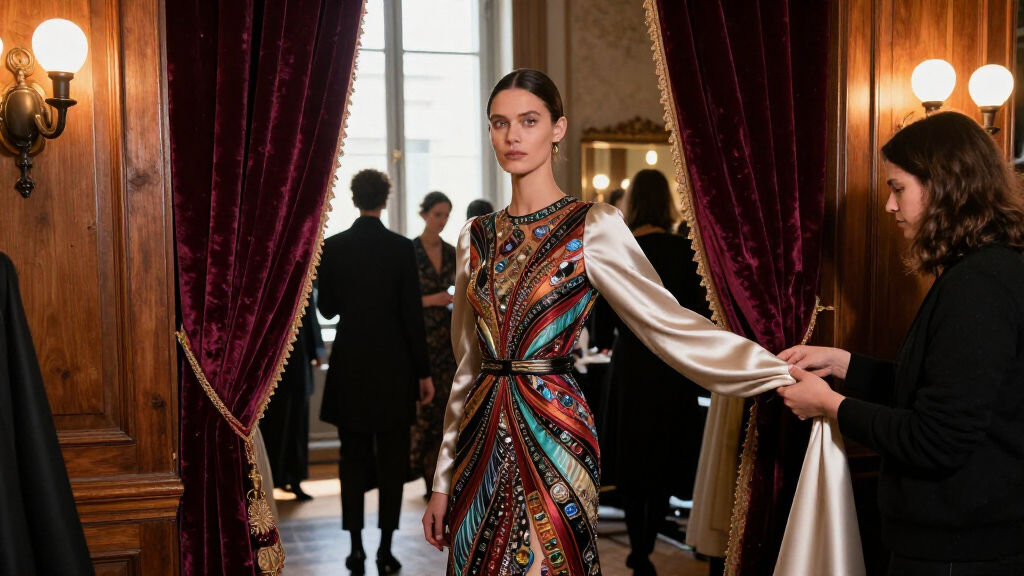 Dries Van Noten Explores Cinematic Glamour For SS27