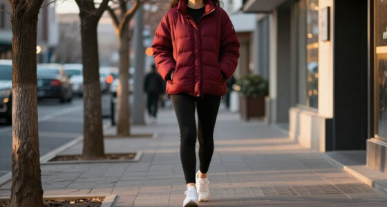 Hold The Black Jackets—J.Law's Winter Jacket Color Makes Leggings And Sneakers Look Way Chicer