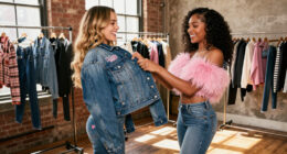 Kayda Bosse And Aniya Harvey Unveil The True Religion X Baby Phat Collab
